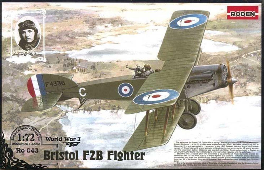 4823017700369 - Roden 043 - Bristol F2B Fighter in 172 4823017700369 - Roden 043 - Bristol F2B Fighter in 172