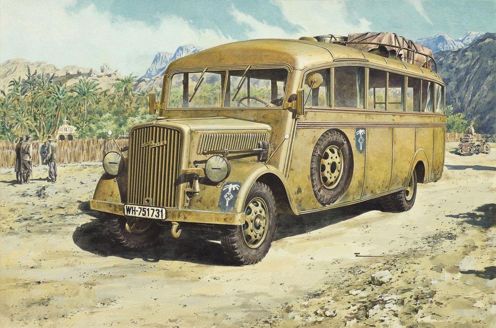 4823017701687 - Roden 721 - Opel Blitz Omnibus model W39 Ludewig-bu in 172