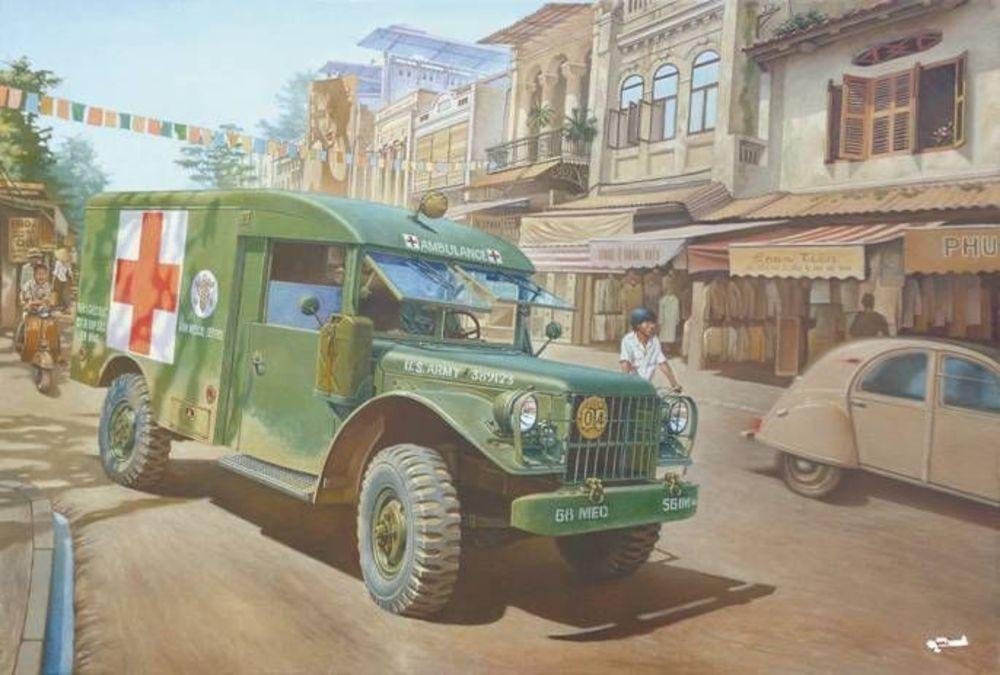 4823017702158 - Roden 811 - M43 3 4 ton 4x4 Ambulance Truck in 135 4823017702158 - Roden 811 - M43 3 4 ton 4x4 Ambulance Truck in 135