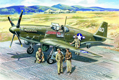 4823044400478 - Mustang P-51B WWII American Fighter