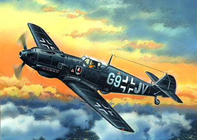 4823044401642 - Messerschmitt Bf 109 E-4 WWII German Night Fighter