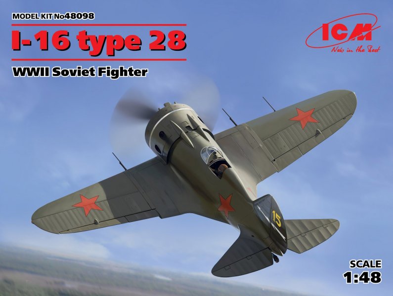 4823044404391 - I-16 type 28 WWII Soviet Fighter