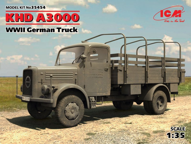 4823044405107 - KHD A3000 WWII German Truck