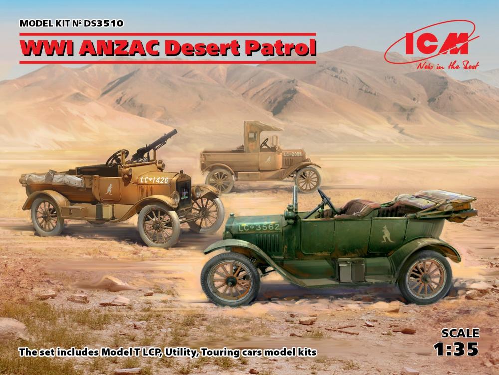 4823044406678 - WWI ANZAC Desert Patrol (Model T LCP Utility Touring)