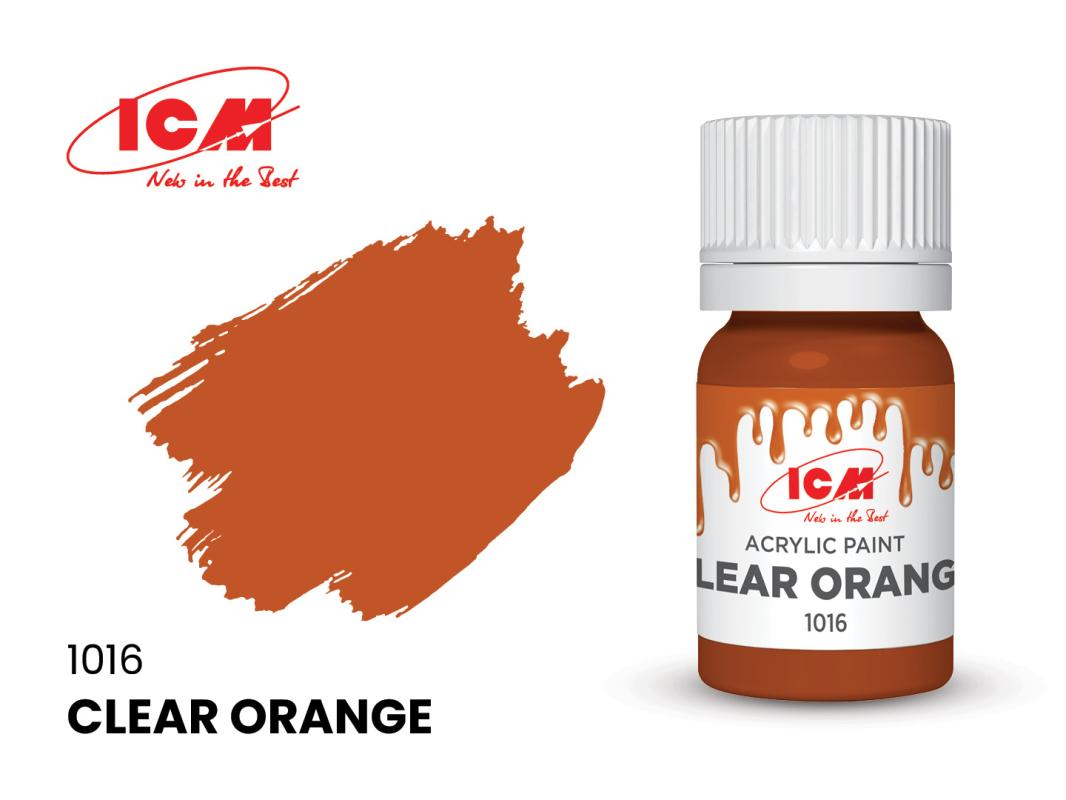 4823044406883 - Clear Colors - Clear orange [12 ml]