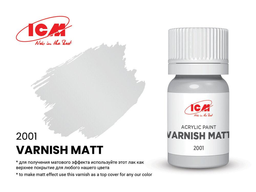 4823044407507 - Varnish Matt - 12 ml