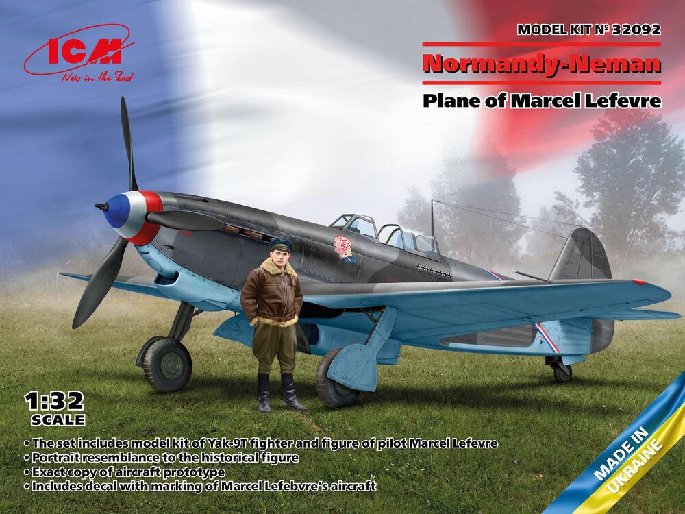 4823044408696 - Normandy-Neman Plane of Marcel Lefevre (Yak-9T w MLefevre Figur)