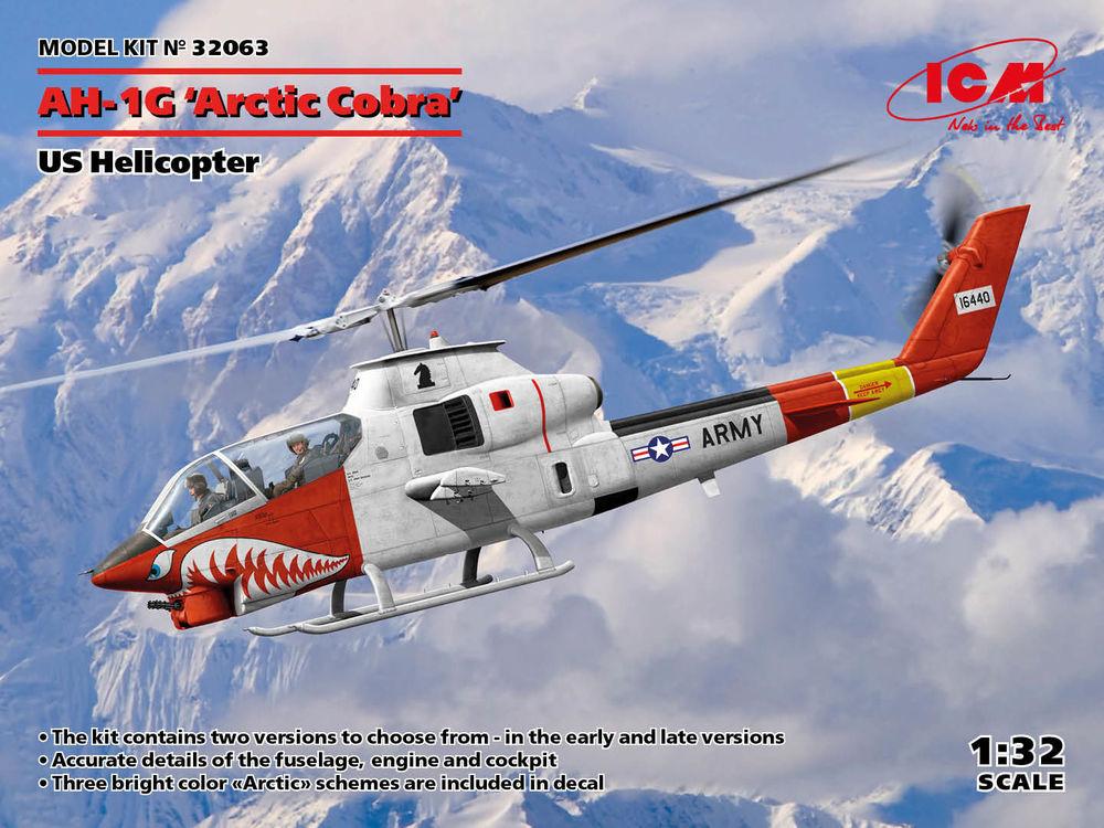 4823044408719 - ICM 32063 - 132 AH-1G Arctic Cobra US Helicopter