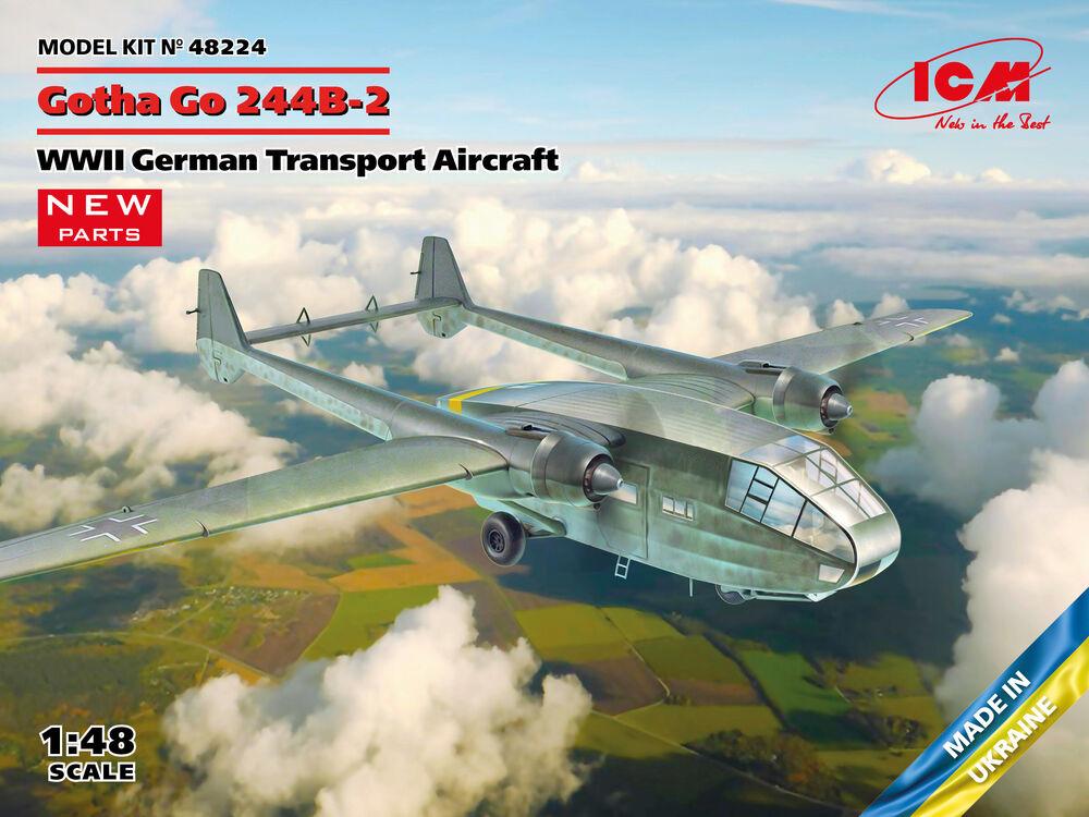 4823044409471 - Gotha Go 244B-2 - WWII German Transport Aircraft