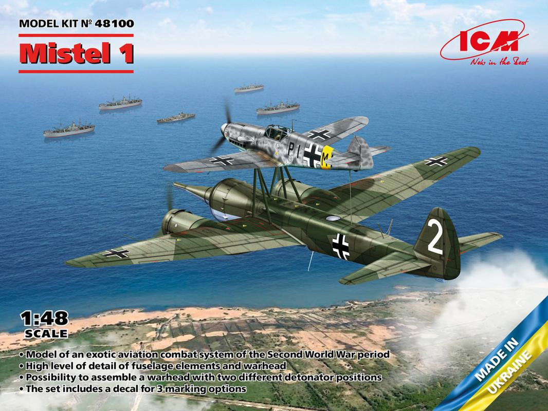 4823044409488 - Mistel 1 WWII German Composite Aircraft