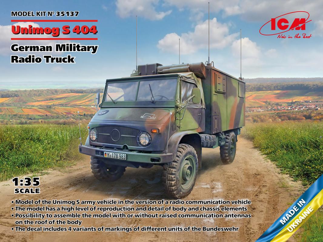 4823044409594 - Unimog S 404 - German Military Radio Truck