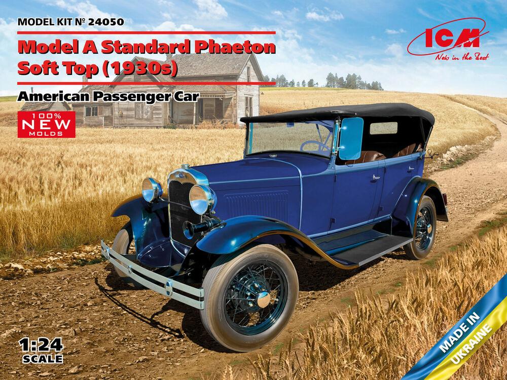 4823044409624 - Model A - Standard Phaeton Soft Top(1930s) American Passenger Car