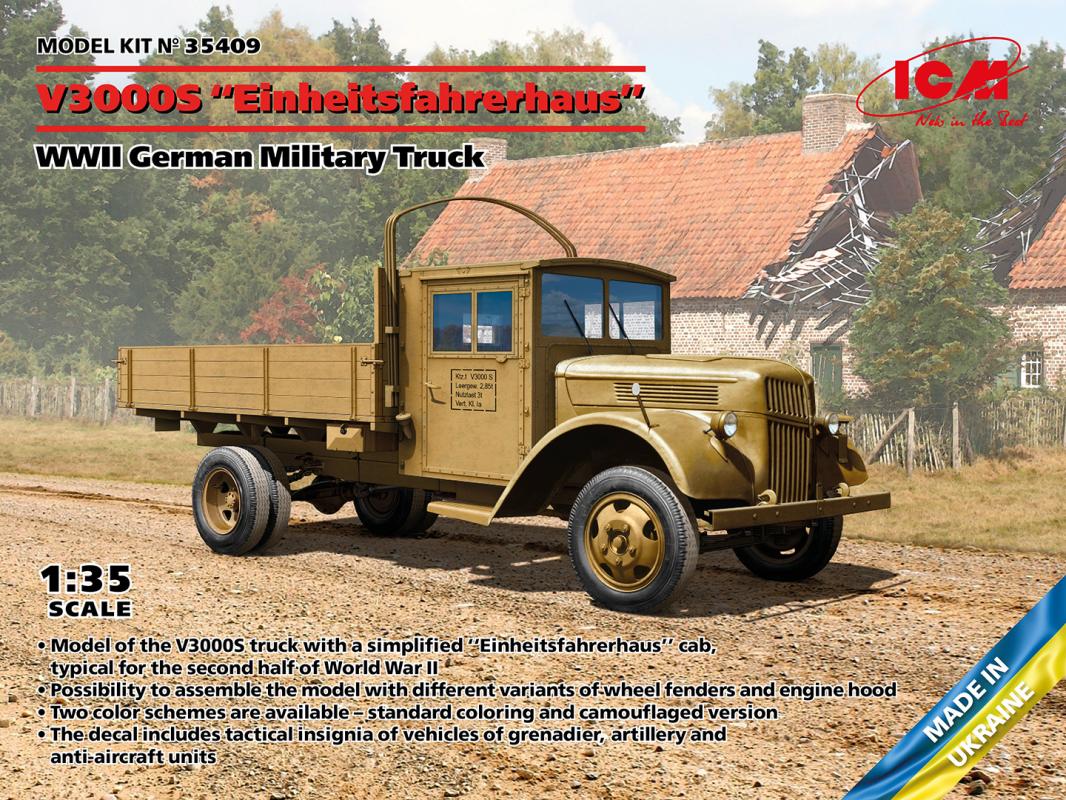 4823044409747 - V3000S Einheitsfahrerhaus - WWII German Military Truck