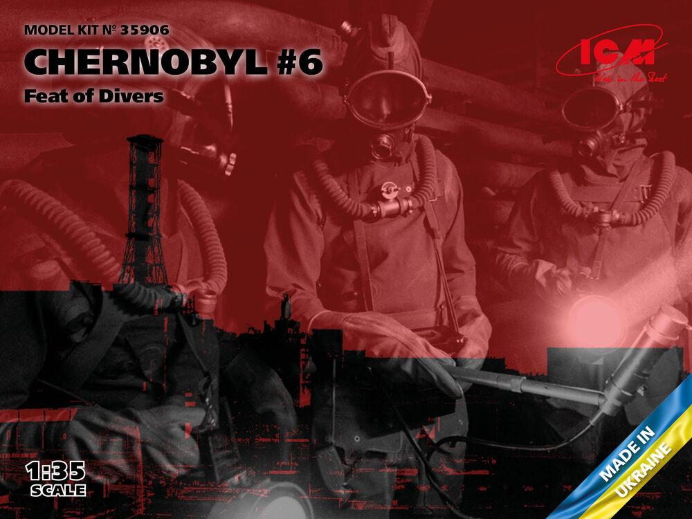 4823044409785 - Chernobyl 6 Feat of Divers (3 Figures)