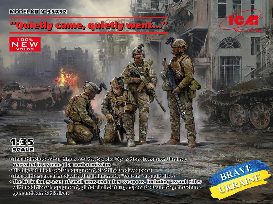 4823044409815 - Quietly camequietly wentSpecial Operations Forces of Ukraine(4 fig)