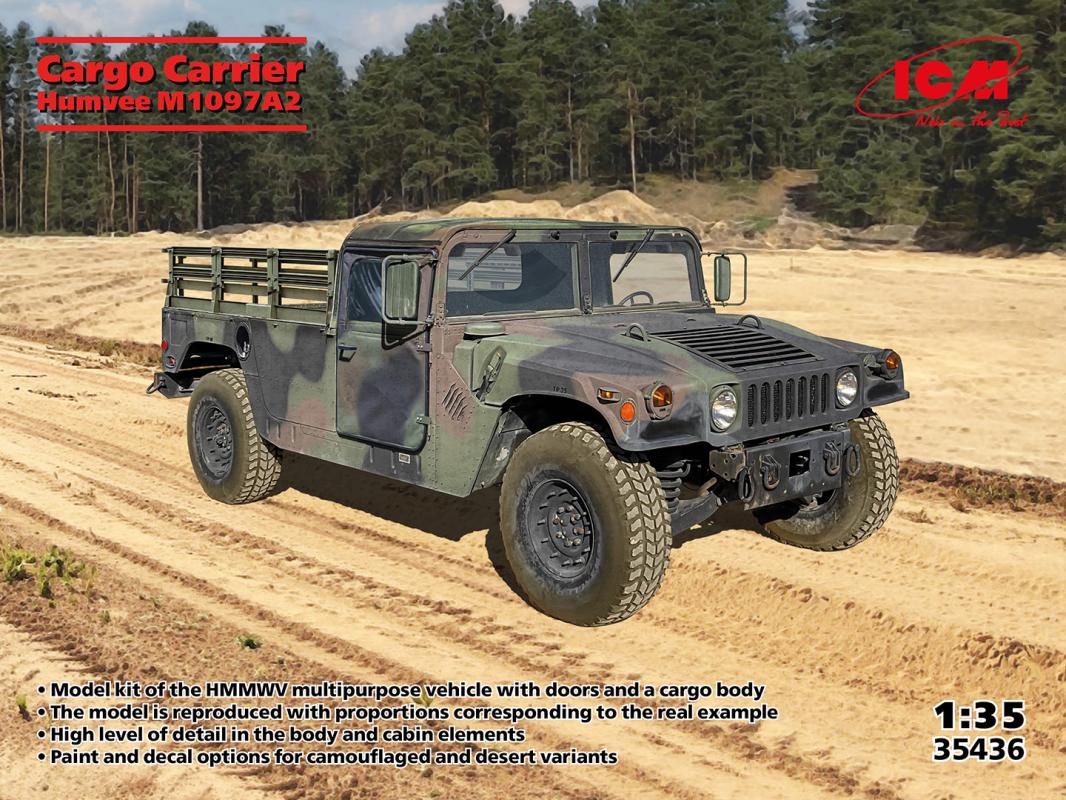 4823044410521 - Humvee M1097A2 Cargo Carrier