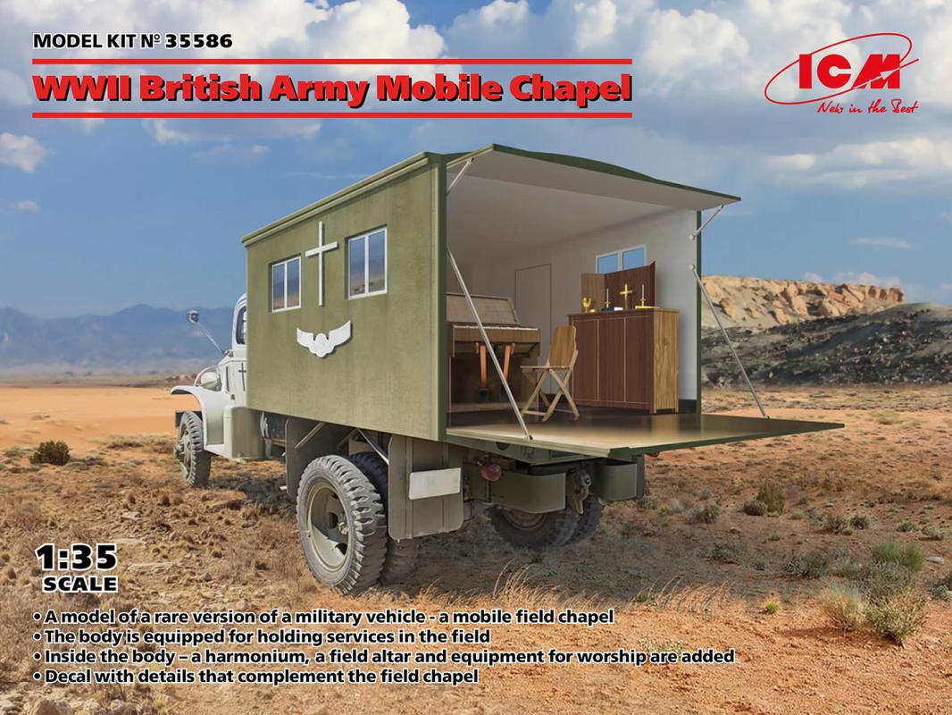 4823044410538 - WWII British Army Mobile Chapel