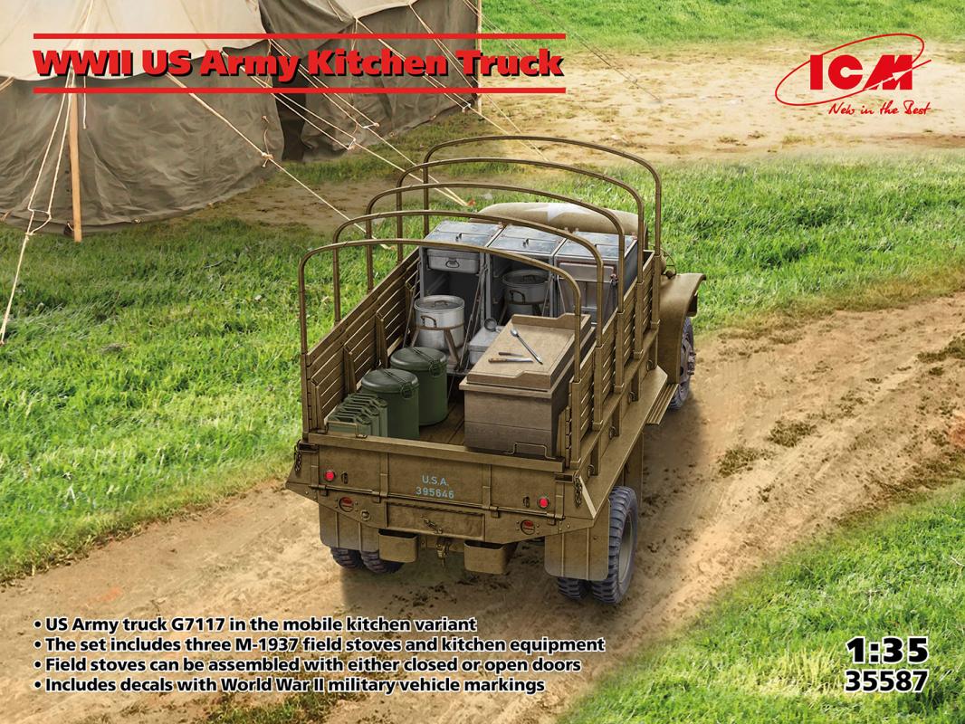 4823044410545 - WWII US Army Kitchen Truck