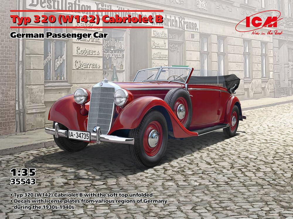 4823044410590 - Typ 320 (W142) Cabriolet B German Passenger Car