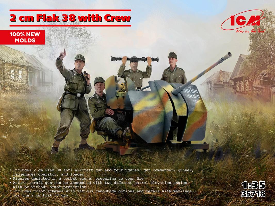 4823044410651 - Flak 38 with Crew