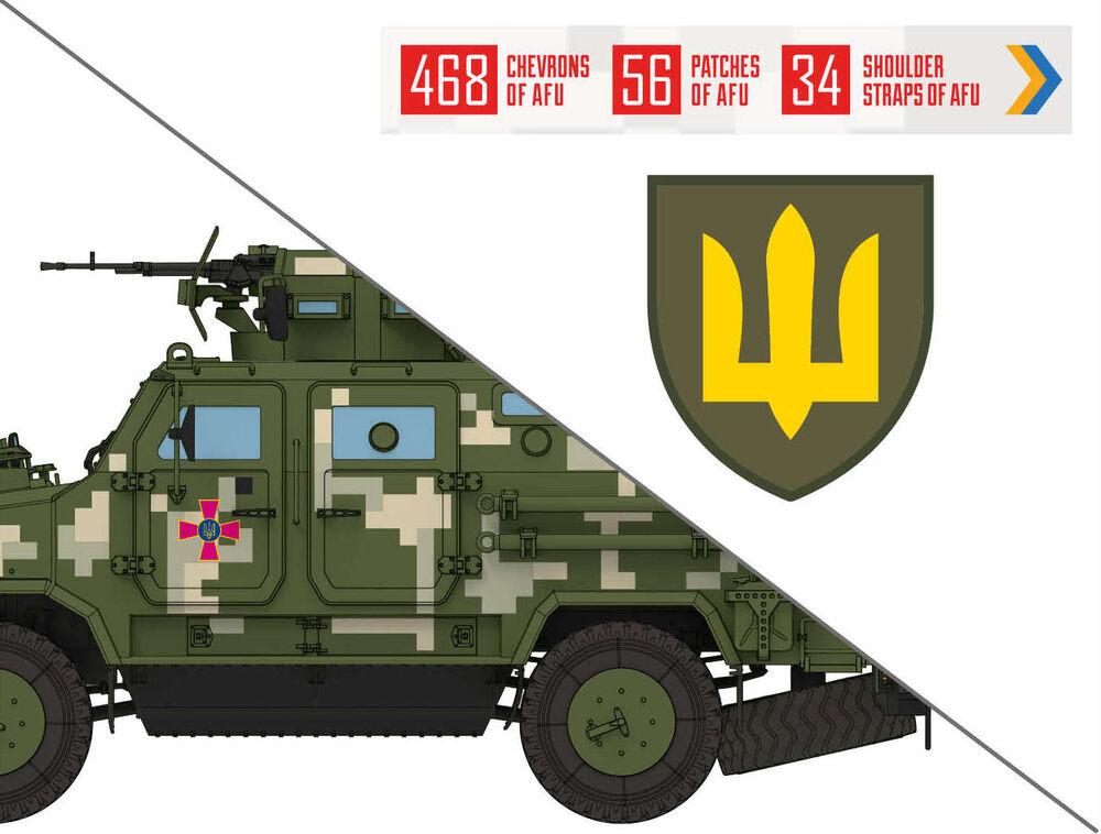 4823044411566 - Chevrons of Personnel and Camouflage of Military Vehicles of the Ukrainian Army