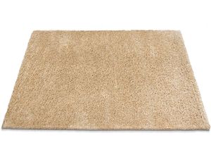 4823057827484 - Hochflor-Teppich ANDAS Tretten Teppiche Gr B L 120 cm x 170 cm 30 mm 1 St beige (sand) Esszimmerteppiche Shaggy Uni Farben weich & kuschelig pflegeleicht Wohnzimmer