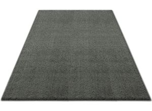 4841808279603 - Teppich HOME AFFAIRE Ariane Teppiche Gr B L 200 cm x 290 cm 21 mm 1 St grau (dunkelgrau) Esszimmerteppiche