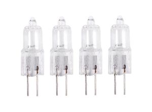 4852419255702 - Tlily - 12V 20W 2 Pin G4 Basis Halogen GlÜHbirne 4 StÜCk Warmweiß