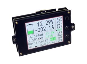 4852419263608 - Tlily - Kabellos Batterie Monitor Meter dc 120V 300A volt amp ah soc RestkapazitäT