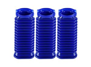 4852419268931 - Tlily - 3Er-Pack Blaue SchlauchanschlüSse für Trommelsauger V6 V7 V8 V10 V11 Staubsauger-Ersatzteile