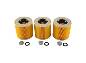 4852419270408 - Tlily - 3 StüCk Patronen Filter für Vakuum Staubsauger WD3 Premium WD2 WD1 MV3 MV2 wd p Erweiterung Set Gegen Fein