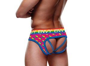 4890808247891 - Rainbow Hearts Bubble Butt Jock