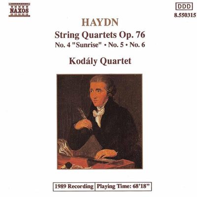 4891030503151 - Streichquartette Op764-6 - Kodaly Quartet (CD)