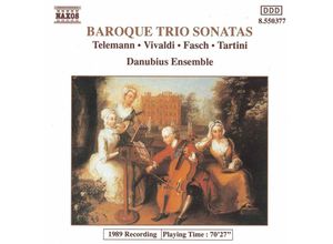 4891030503779 - Barocke Triosonaten - Danubius-Ensemble (CD)