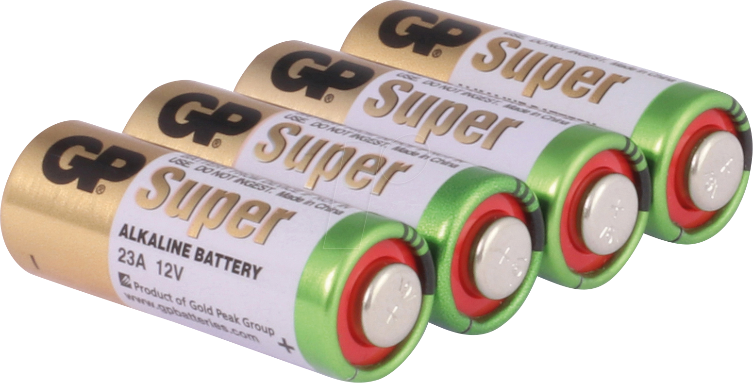 4891199162503 - GP 23A 4X - Alkaline Batterie 23 A 4er-Pack