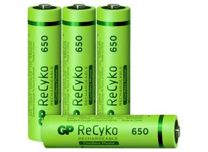 4891199215704 - Gp Batteries - GPRCK65AAA570C4 Micro (AAA)-Akku NiMH 650 mAh 12 v 4 St