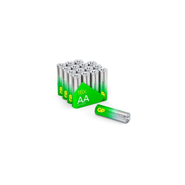 4891199217067 - GP S16 AA - Super Alkaline Batterie AA (Mignon) 16er-Pack