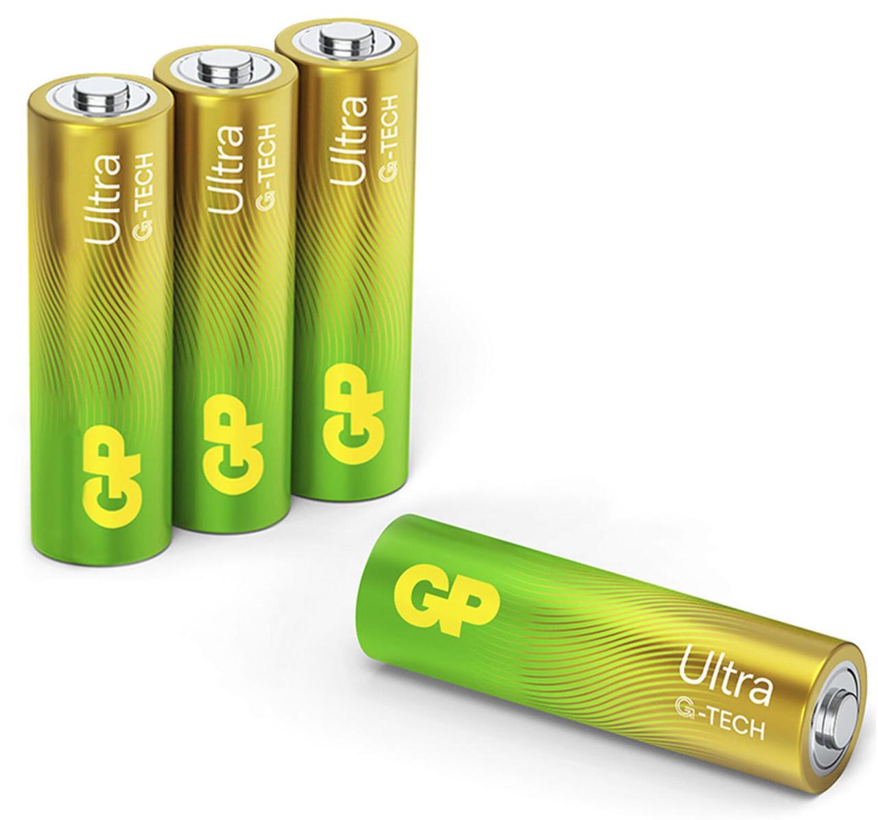 4891199217357 - GP Ultra Alkaline Batterie AA Mignon Longlife LR06 15Volt