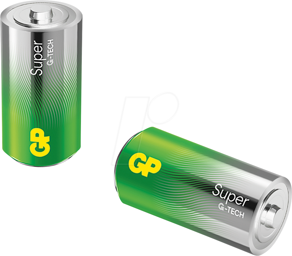 4891199217814 - GP S2S C - Super Alkaline Batterie C (Baby) 2er-Pack