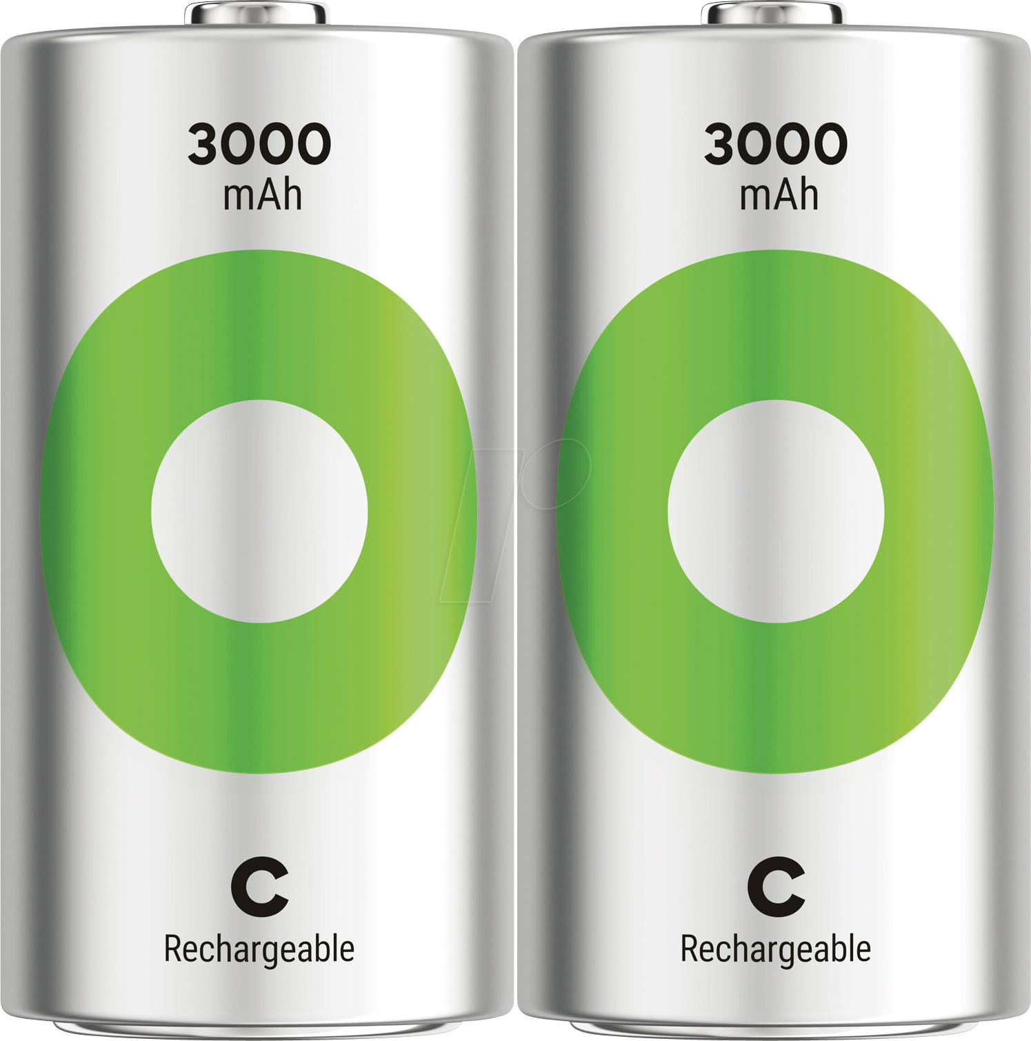 4891199223136 - REC 3000 2C - ReCyko NiMh-Akku C (Baby) 3000 mAh 2er-Pack