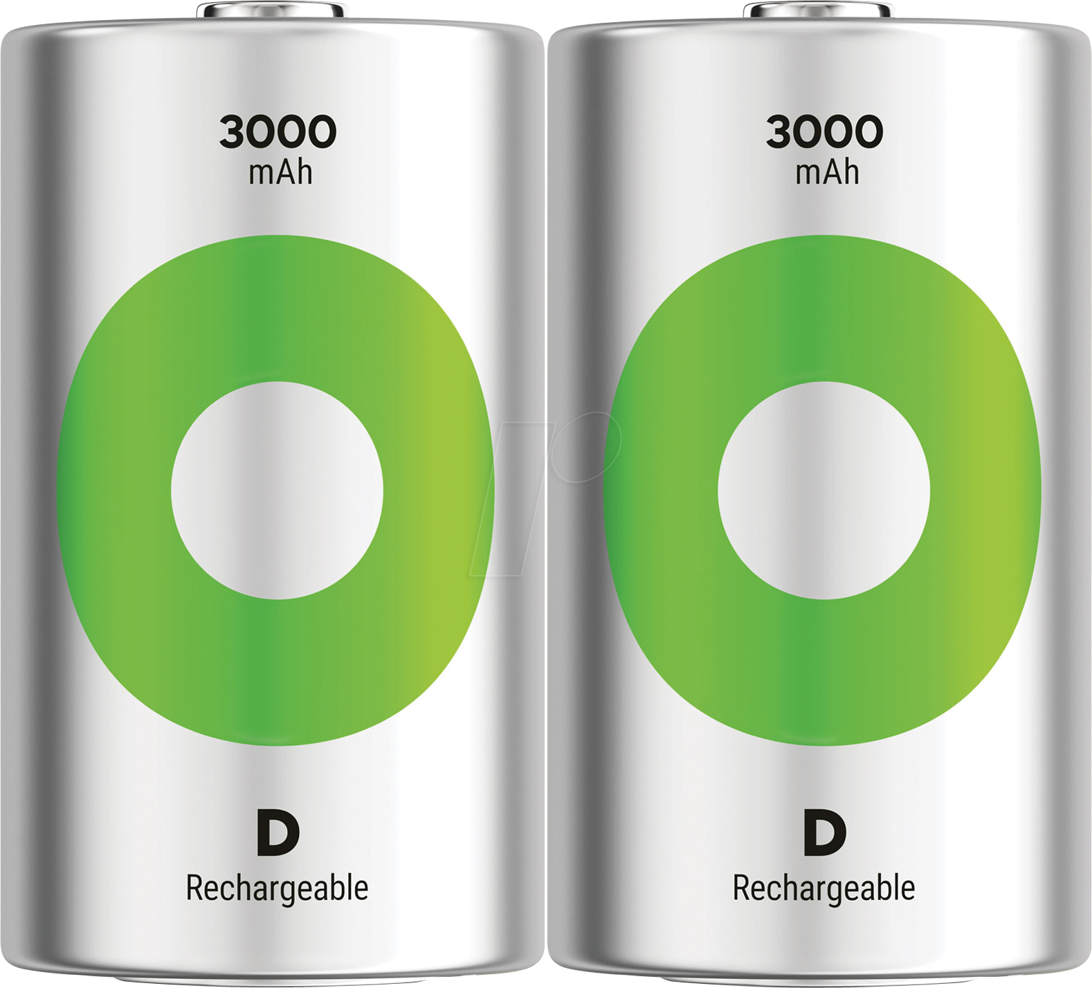 4891199223143 - REC 3000 2D - ReCyko NiMh-Akku D (Mono) 3000 mAh 2er-Pack