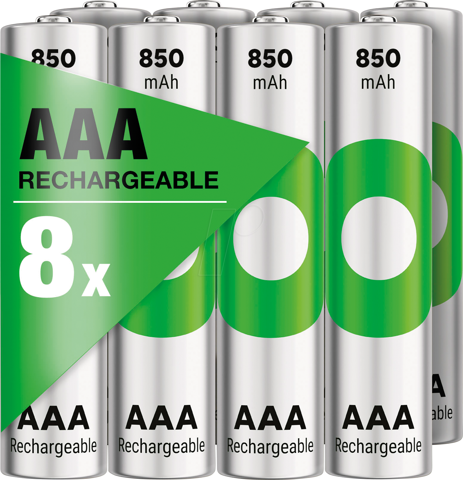 4891199224034 - REC 850 8AAA - ReCyko NiMh Akku AAA (Micro) 850 mAh 8er-Pack