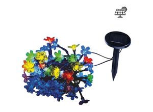 4891372336226 - La Boutique De Noel - la boutique de Noël - Solar-Lichterkette Flowers mit 35 LEDs