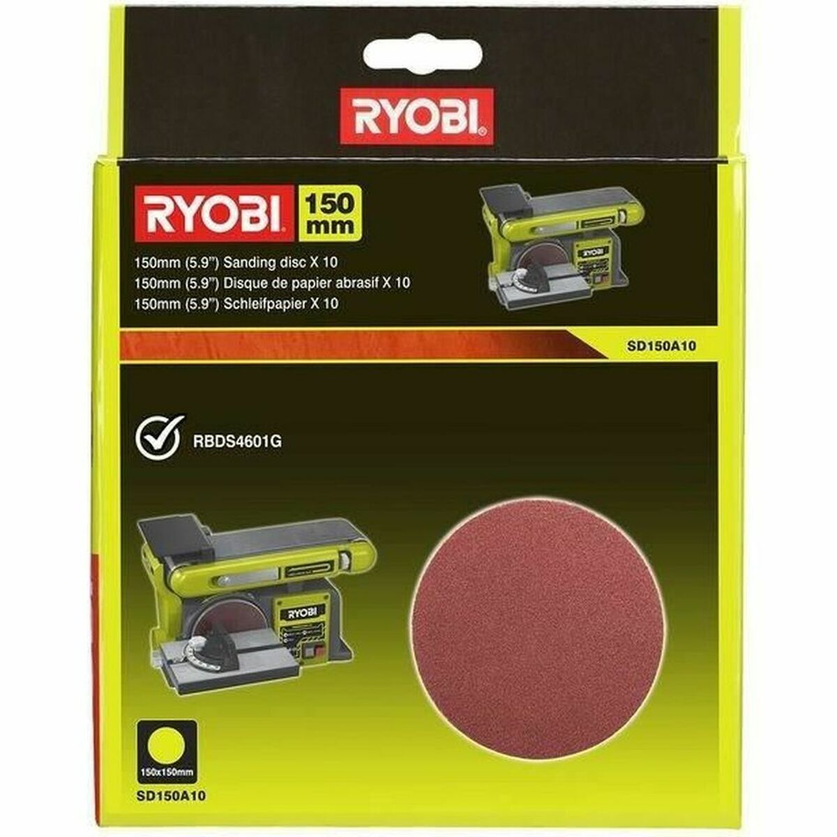 4892210159427 - Sanding discs Ø 150 mm (10 Units) 4892210159427 - Sanding discs Ø 150 mm (10 Units)
