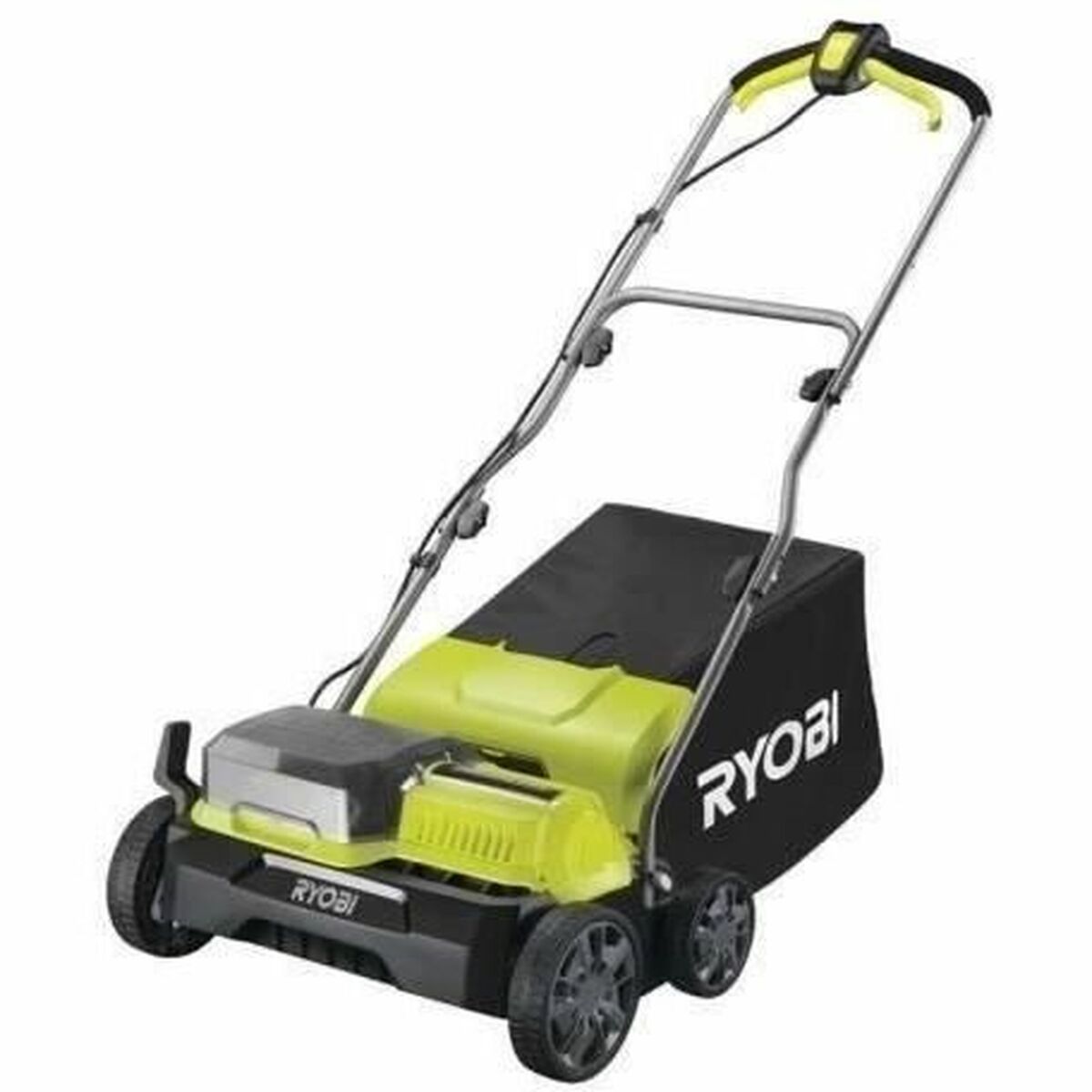 4892210183071 - Akku-Vertikutierer RYOBI RY18SFX35A-240 - 18V - (2Ah x2) - 35 cm Schnittbreite - 16 Messer 4892210183071 - Akku-Vertikutierer RYOBI RY18SFX35A-240 - 18V - (2Ah x2) - 35 cm Schnittbreite - 16 Messer