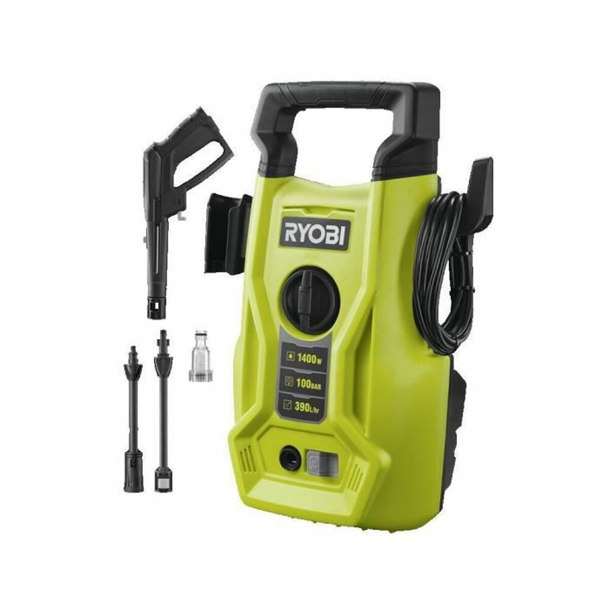 4892210195111 - Hochdruckreiniger Ry100pwa Lance Vario 1400 W 100 bar 360 l h 4892210195111 - Hochdruckreiniger Ry100pwa Lance Vario 1400 W 100 bar 360 l h