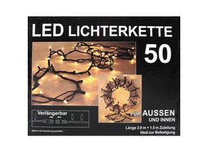 4893299049852 - Buri - led Aussenlichterkette 50 Lichter 39m