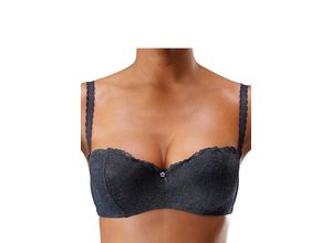 4893820330657 - Große Größen LASCANA Balconnet-Schalen-BH aus Spitze schwarz Gr95C