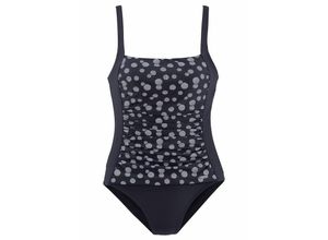 4893865775970 - Große Größen Badeanzug marine-weiß Gr50D