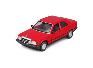 4893993015283 - 18-21103 - Modellauto - Mercedes 190E ´87 (rot Maßstab 124) Modell Auto